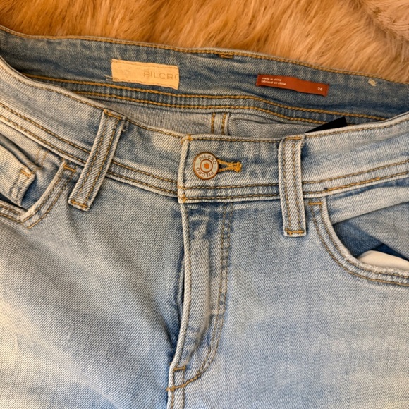 Pilcro Distressed Straight Leg Jeans - Picture 2 of 3